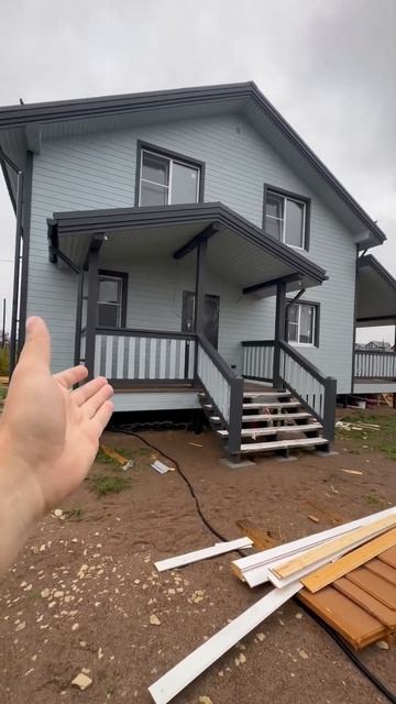 Каркасный дом, проект гамма хаус #каркасныедома #карка смотреть онлайн