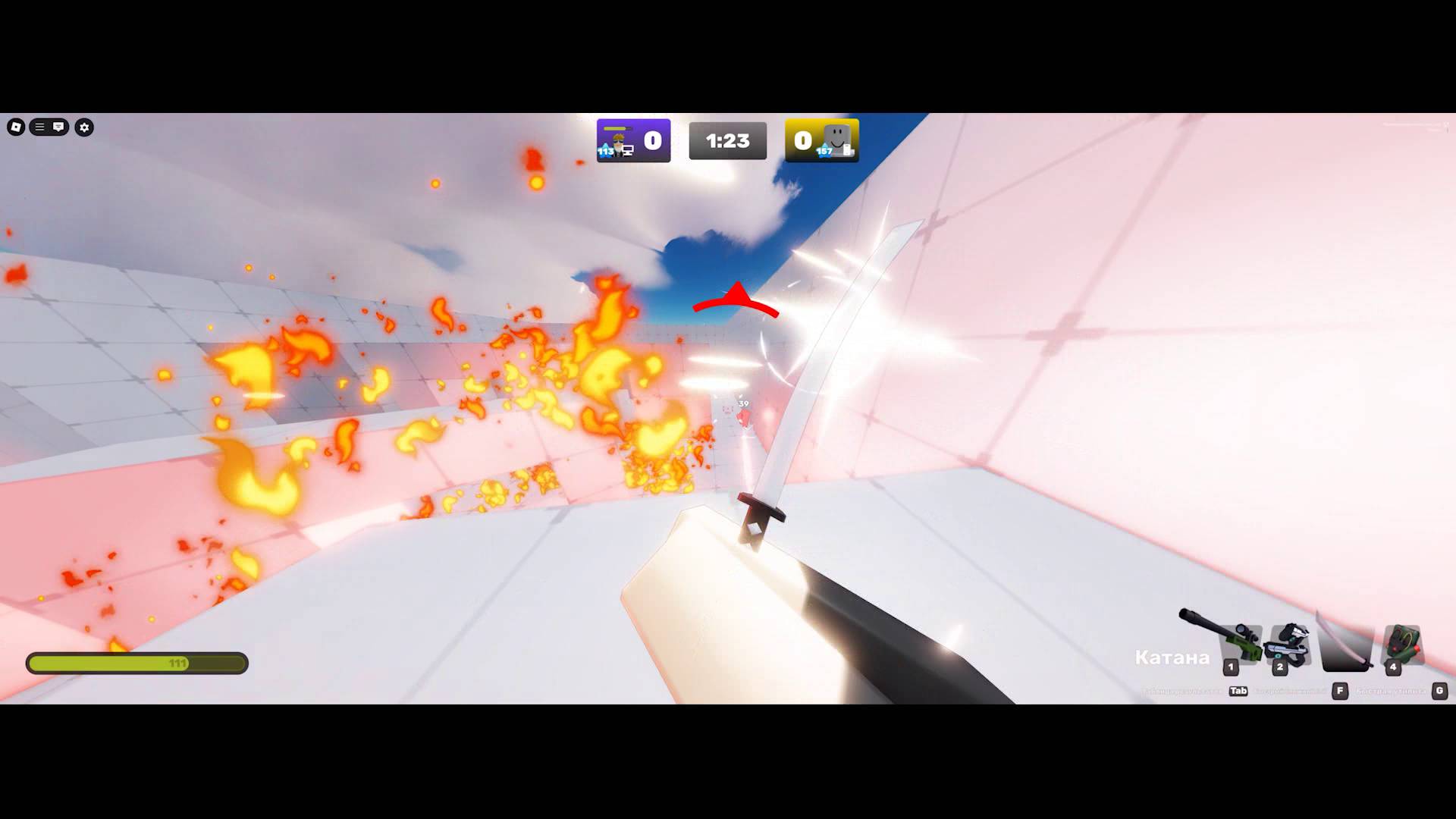 Roblox Rivals СОПЕРНИКИ Aimbot против катаны смотреть онлайн