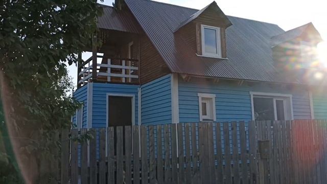 Как покрасить дом. Итоговый результат. смотреть онлайн