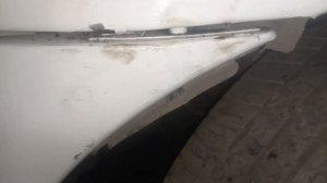 Замена переднего левого крыла Рено Логан