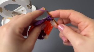 Очень РЕДКИЙ и красивый бабушкин КВАДРАТ КРЮЧКОМ! Вяз?