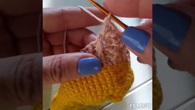 Рельефные столбики изнаночные,лицевые #крючок смотреть онлайн