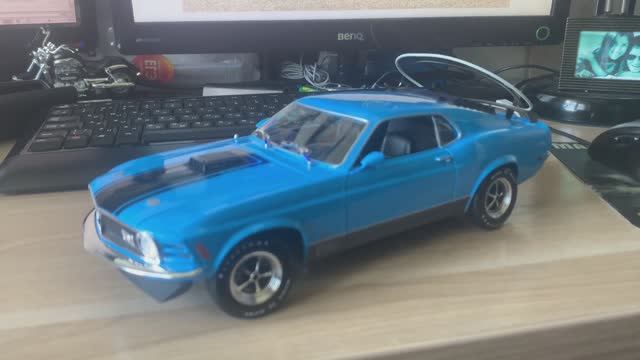 Обзор модели Ford Mustang Mach 1 1970 в 1:18 от Maisto смотреть онлайн