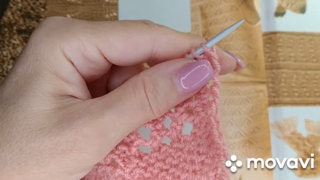 КОМБИНИРОВАННЫЙ узор спицами //от шарфа и берета до стильного жилета Knitting pattern - PROпетельки смотреть онлайн