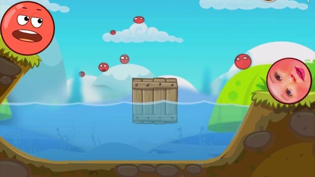 КРАСНЫЙ ШАРИК УЧИТ играть МИСТЕРА МАКСА в Red Ball 4 ! Новая Игра как мультик от Спуди ! . смотреть онлайн