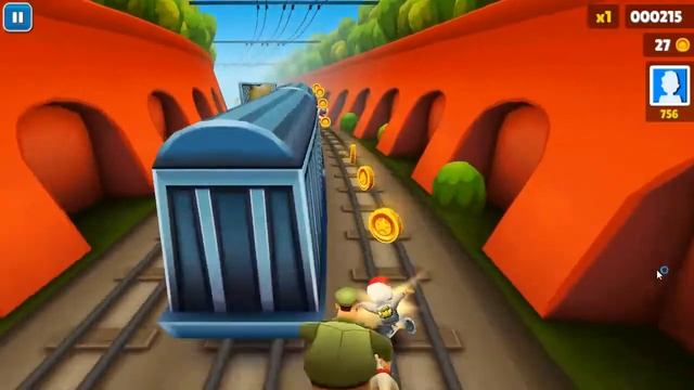 Обзор Игр #1 Subway Surf