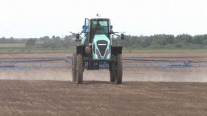BERTHOUD RAPTOR 4340: Опрыскивание рапса после посева