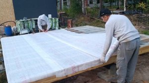 Каркасная баня своими руками/начало #банясвоимирукам?