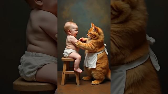 Бедный Кот Счастливчик – Его Жена Поддержала! 😻 смотреть онлайн