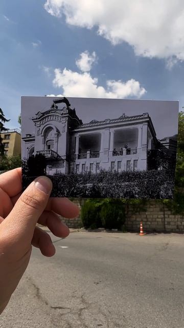 Дача генерала С. Ф. Чижа, Пятигорск #тогдаисейчас #пятигорск #thenandnow #бульваргагарина
