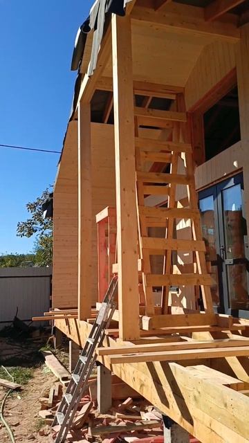 Стена каркасника #загородныйдом #строительство #карка смотреть онлайн