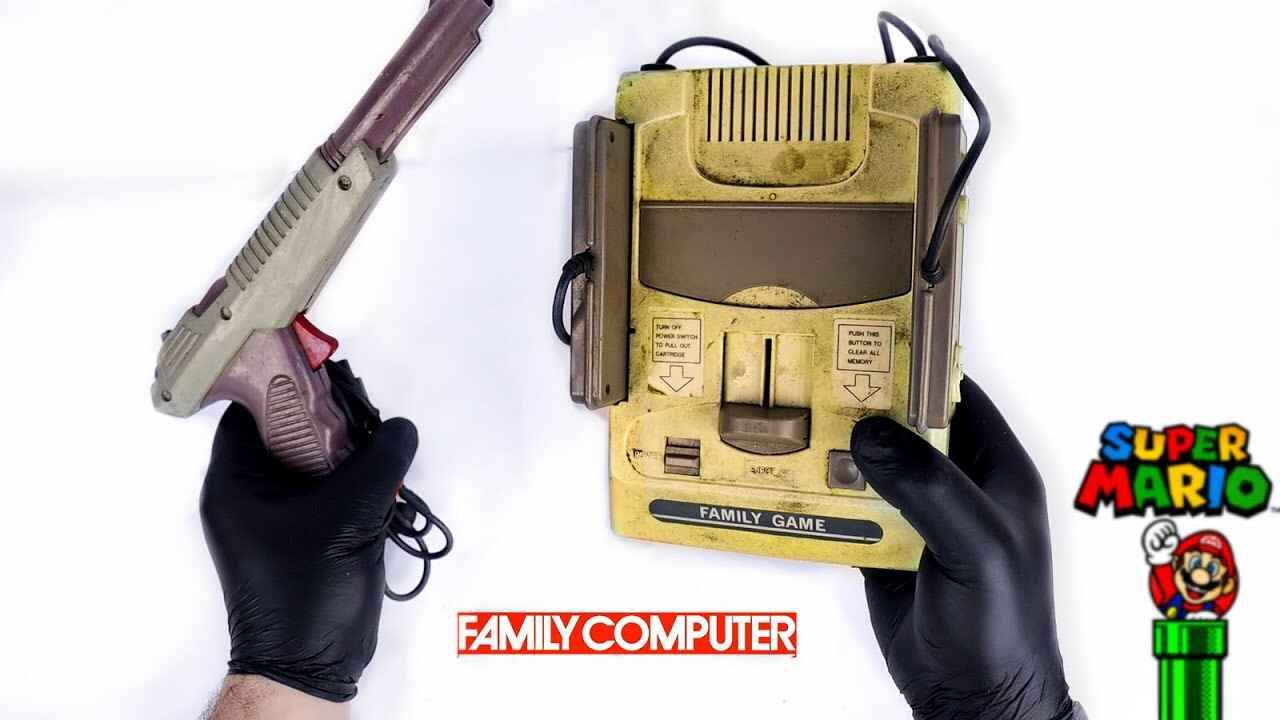 Восстановление пожелтевшей консоли dendy за 81 рублей - Famicom Nintendo смотреть онлайн