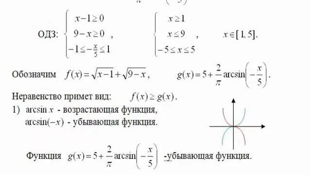 №12 Интересные задачи. Иррациональное неравенство. «Намешаны» разные функции. ЕГЭ по математике. смотреть онлайн