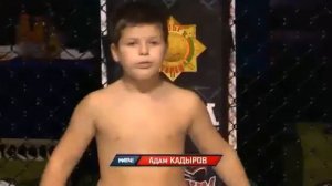 Показательные бои детей в Грозном