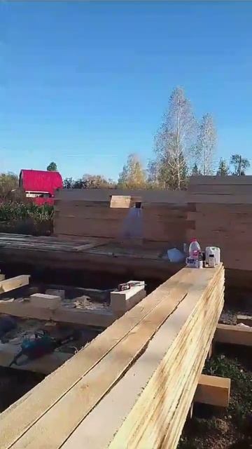 Строим дома и бани из бруса в Томске / Сила Дерева #дачн смотреть онлайн