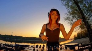 Diana Jo - MELODIC TECHNO & INDIE DANCE Vibe   LIVE dj set   Sunset by the Water