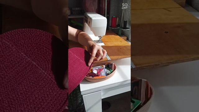 Сумка для телефона из гамакового шнура Слива🪡🦉