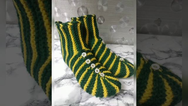сапожки домашние. связанные по принципу пинеток. смотреть онлайн