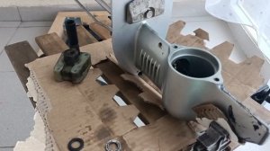 Ремонт, сборка лодочного мотора SEA-PRO 5 лошадей 4 такта. ?