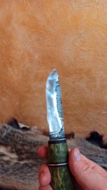 Финка из стали производства СССР 65Х13, ручная формовка смотреть онлайн