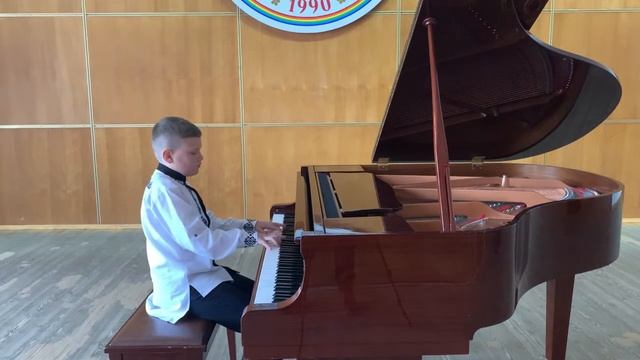 Канський Максим, 11 років. Д  Кабалевський Етюд Фа мажор