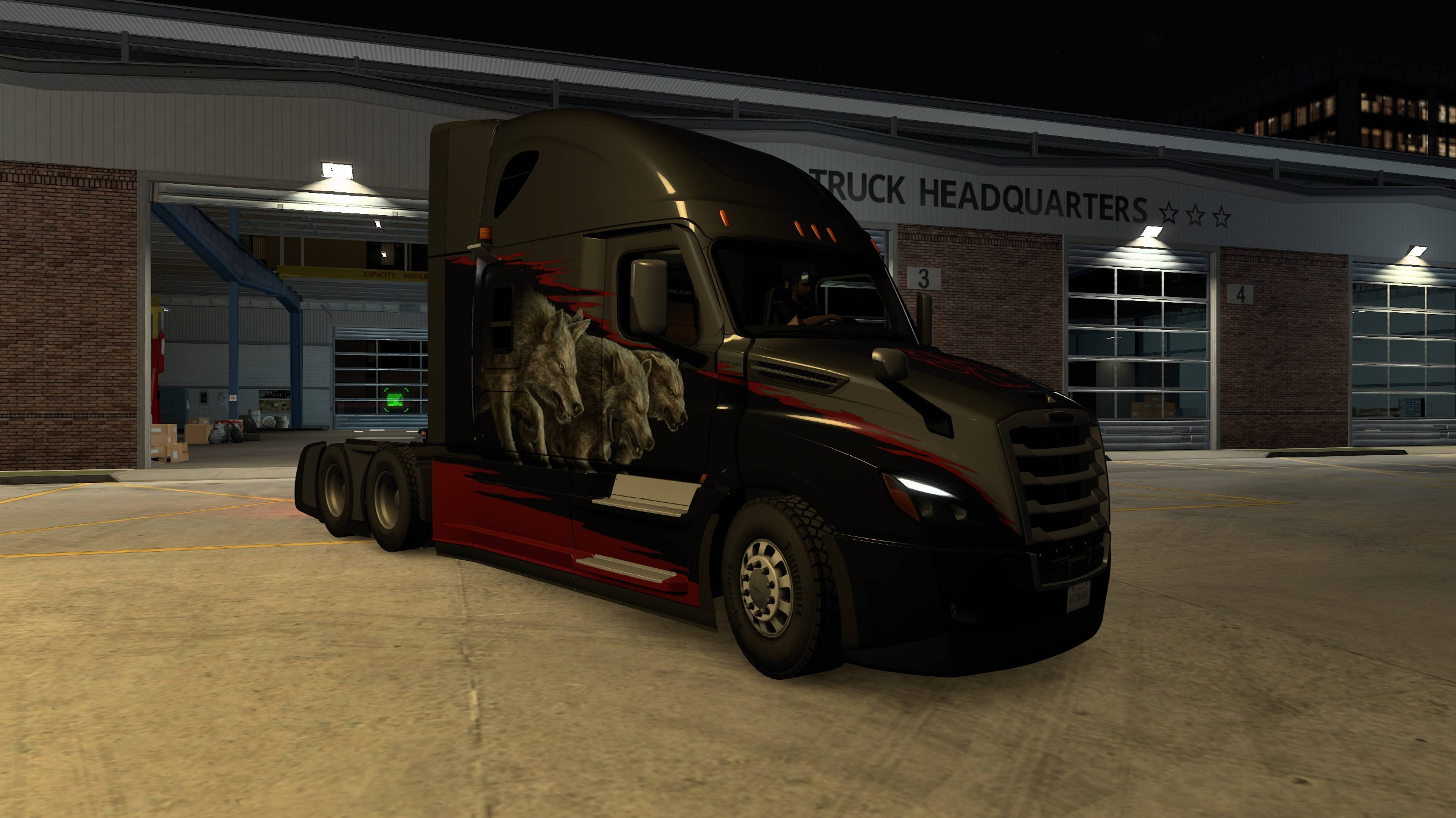 American Truck Simulator. SFX_EVR_FREIGHTLINER_CASCADIA. Новые моторы от EVR смотреть онлайн