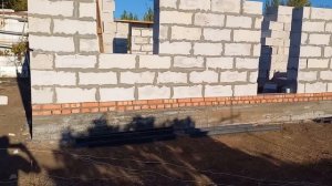 Фундамент Стены Крыша за три недели. Дом из газоблоков