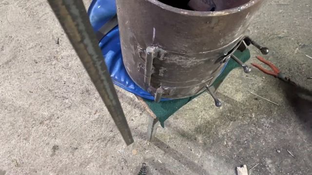 Вечная печь для казана из трубы 8 мм своими руками смотреть онлайн