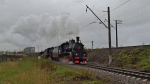 Паровозы Эр796-41, Эу699-74, Оп-7587