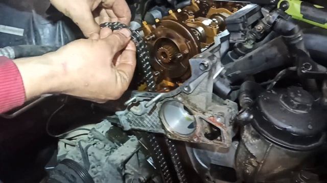 BMW E39 523i замена цепи ГРМ смотреть онлайн