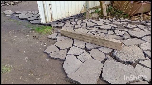 Асфальтный скол перед гаражом смотреть онлайн