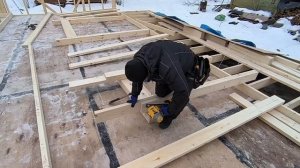 Сборка дверного проёма в каркасном доме