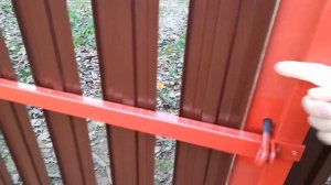 Народный проект. Простые откатные ворота