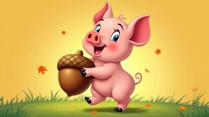 Детская песенка про Поросенка | Детские песенки | Песенка Забавный Поросенок | Песенки для детей