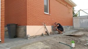 Влог. Жизнь на юге. Утепление цоколя дома пеноплексом.