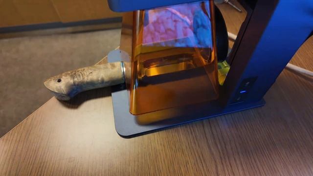 ЛАЗЕРНАЯ ГРАВИРОВКА НА НОЖЕ. LAZER PECKER 2. смотреть онлайн