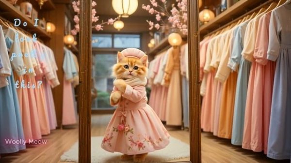 Woolly Meow’s Asia Food Battle! vs – Tiny Cat Can’t Decide!