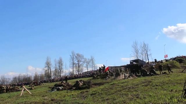 начало наступления на Берлин, штурм Зееловских высот смотреть онлайн