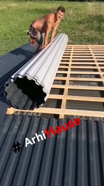 #кровля #каркасныйдом #профлист #лайфхак #строительств смотреть онлайн