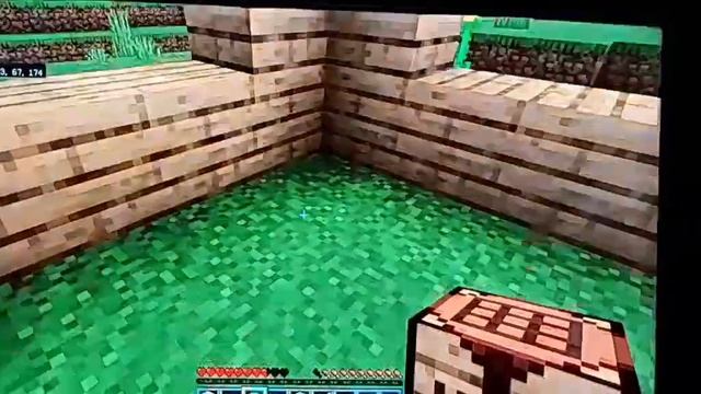 выживание строительство дома и добыча дерева #minecraft смотреть онлайн