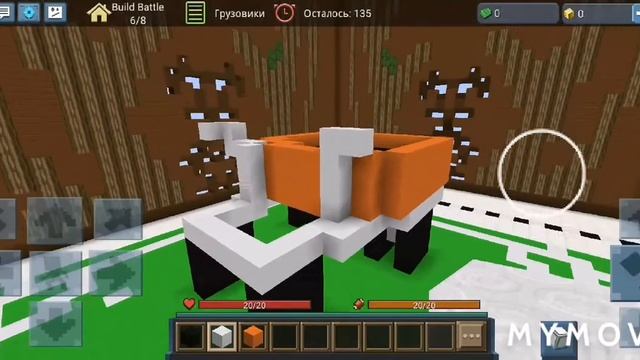Мой первый раз в blockman go и первый раз строю грузовик серия#1 смотреть онлайн
