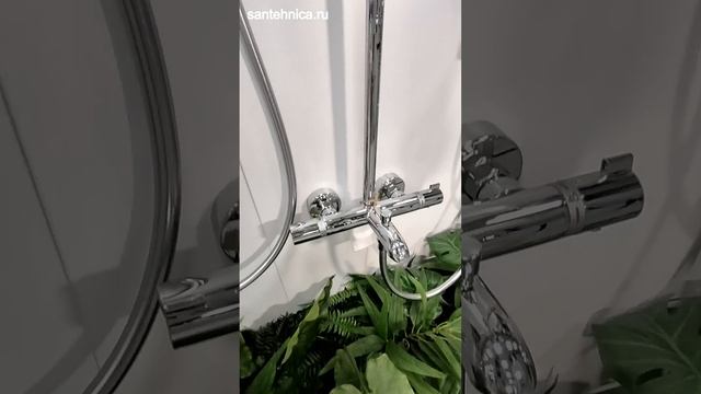 Сантехника.ру: Душевая система Hansgrohe 27352400 Croma Select E 180 2jet