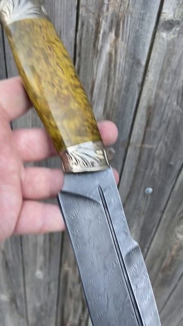 нож из дамасской стали #knifeskills #купитьнож смотреть онлайн