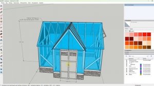 Проект деревянной теплицы 3х4м в Английском стиле