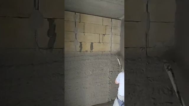 Штукатурная станция GRAND ALFA M в процессе работы #штукат? смотреть онлайн