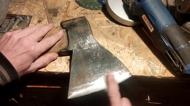 Простой способ заточить топор до остроты бритвы! Потр? смотреть онлайн