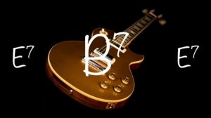 Classic Blues Shuffle Backing Track in E