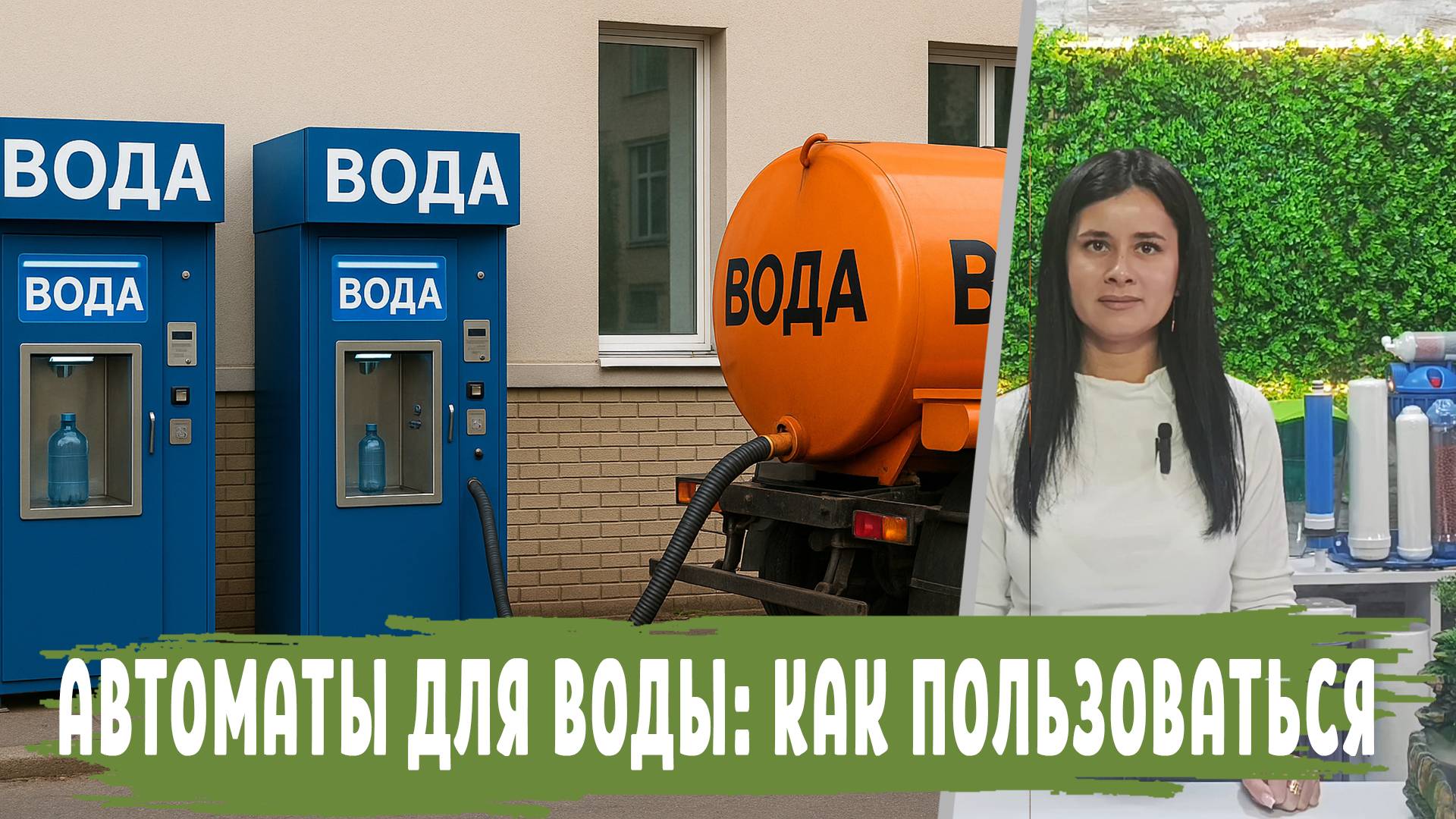 Автоматы с водой на улице: как пользоваться, сколько стоит, как устроен и откуда берется вода смотреть онлайн