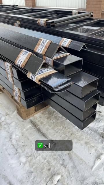 Как мы доставляем изделия #металлоконструкции #навес #