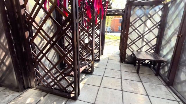 Gnezdo - беседка для компании 8 человек смотреть онлайн